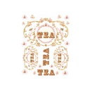 Набор декупажных карт TEA, время пить чай, 5 листов, формат А4