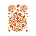 Набор декупажных карт Хохлома, 5 листов, формат А4