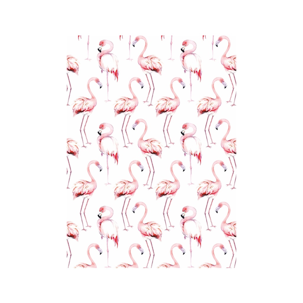 Набор декупажных карт Фламинго, 5 листов, формат А4