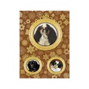 Набор декупажных карт Винтажные портреты собак, 5 листов, формат А4