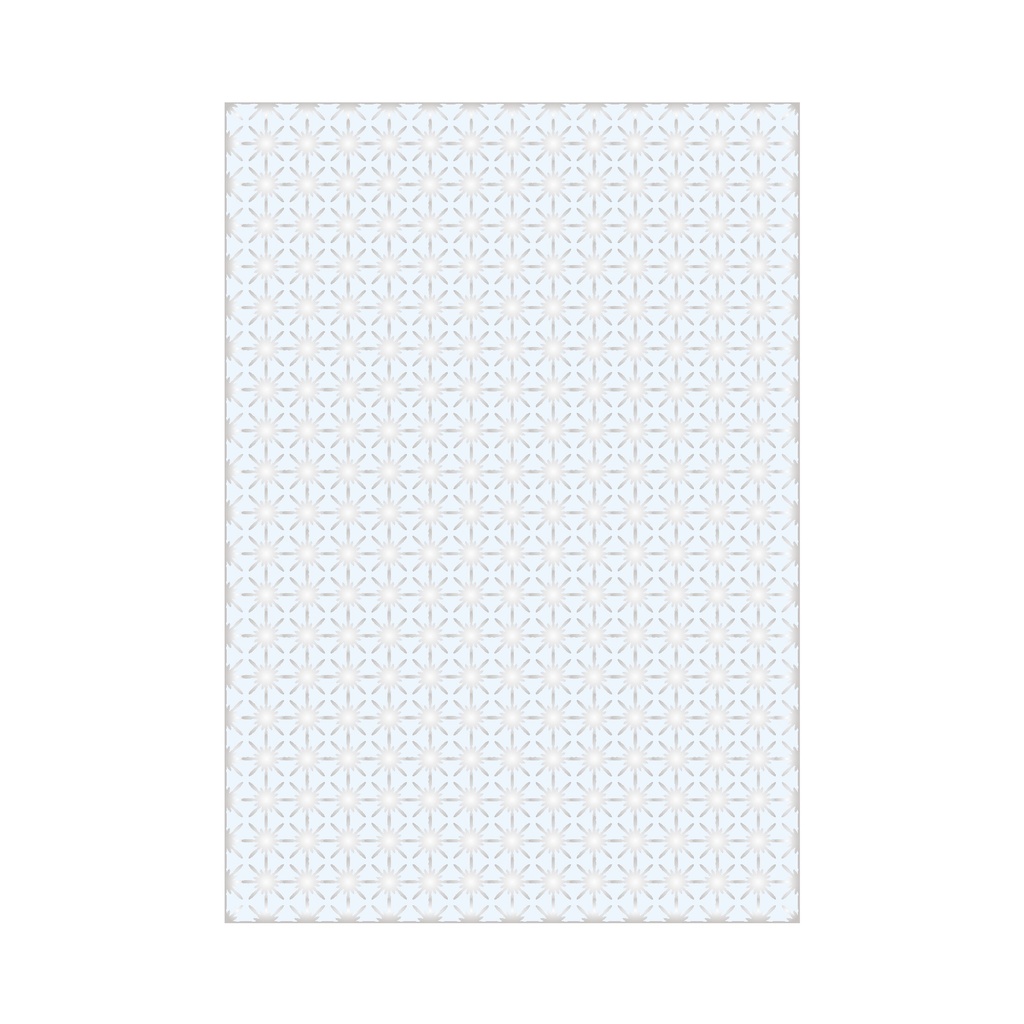 Набор декупажных карт Снежный салют, снежинки на пастельном фоне, 5 листов, формат А4