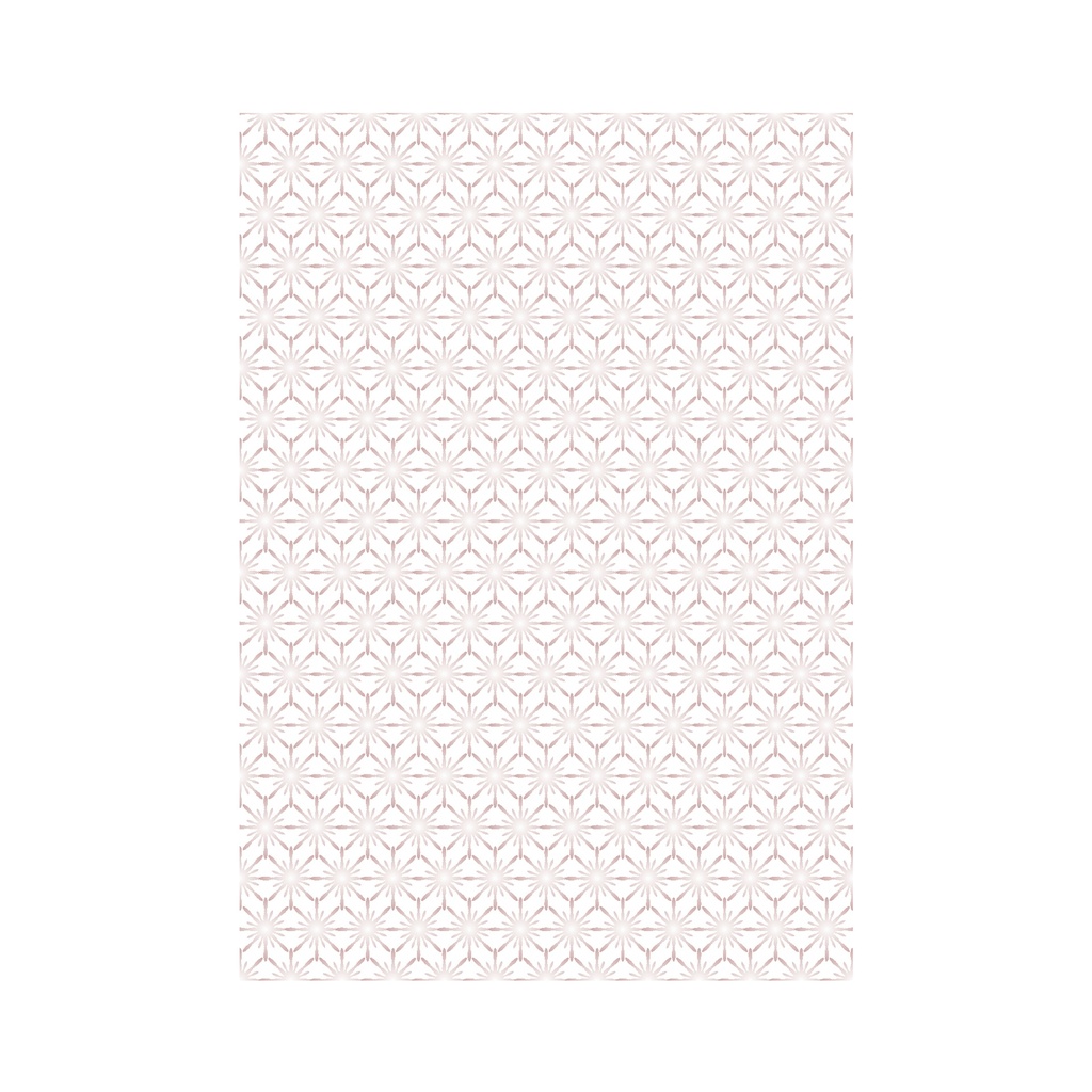 Набор декупажных карт Снежный салют, снежинки на пастельном фоне, 5 листов, формат А4