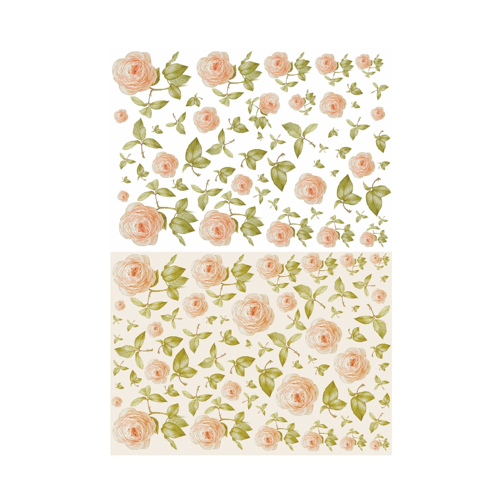 Набор декупажных карт Английские розы, 5 листов, формат А4