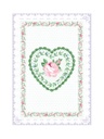 Набор декупажных карт Салфетки с винтажными розами и птичками, 5 листов, формат А4