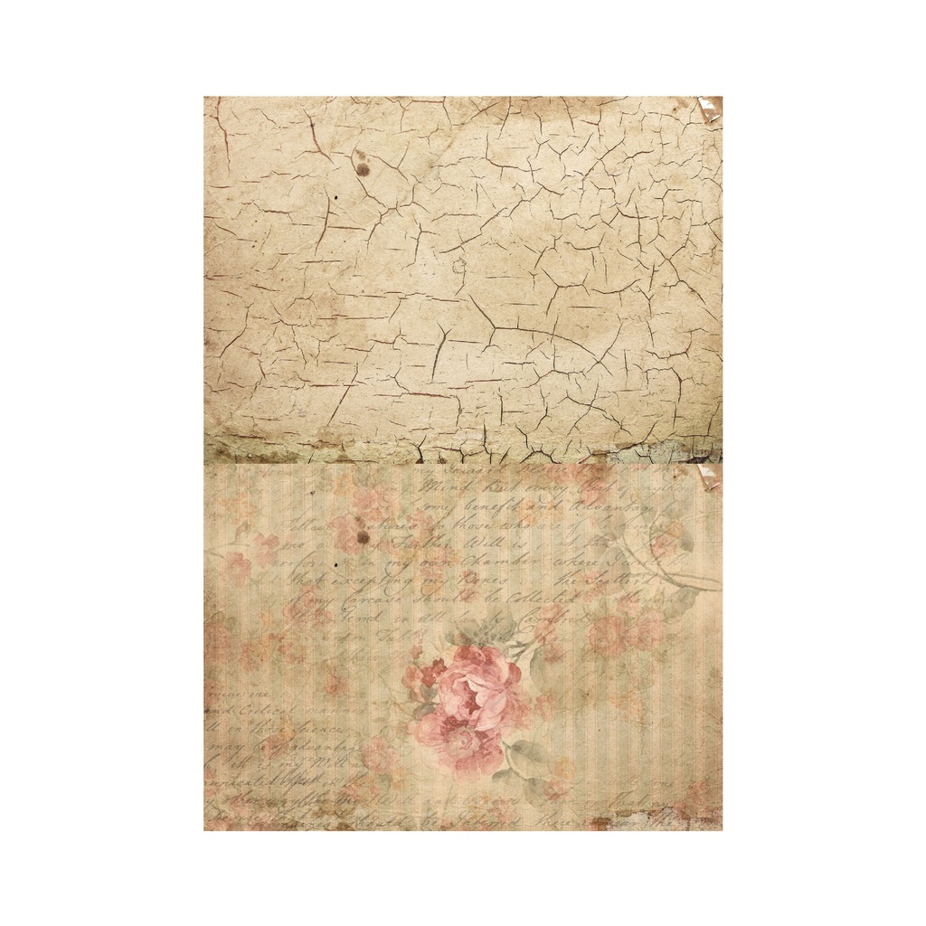 Набор декупажных карт Краски старого Парижа, 5 листов, формат А4