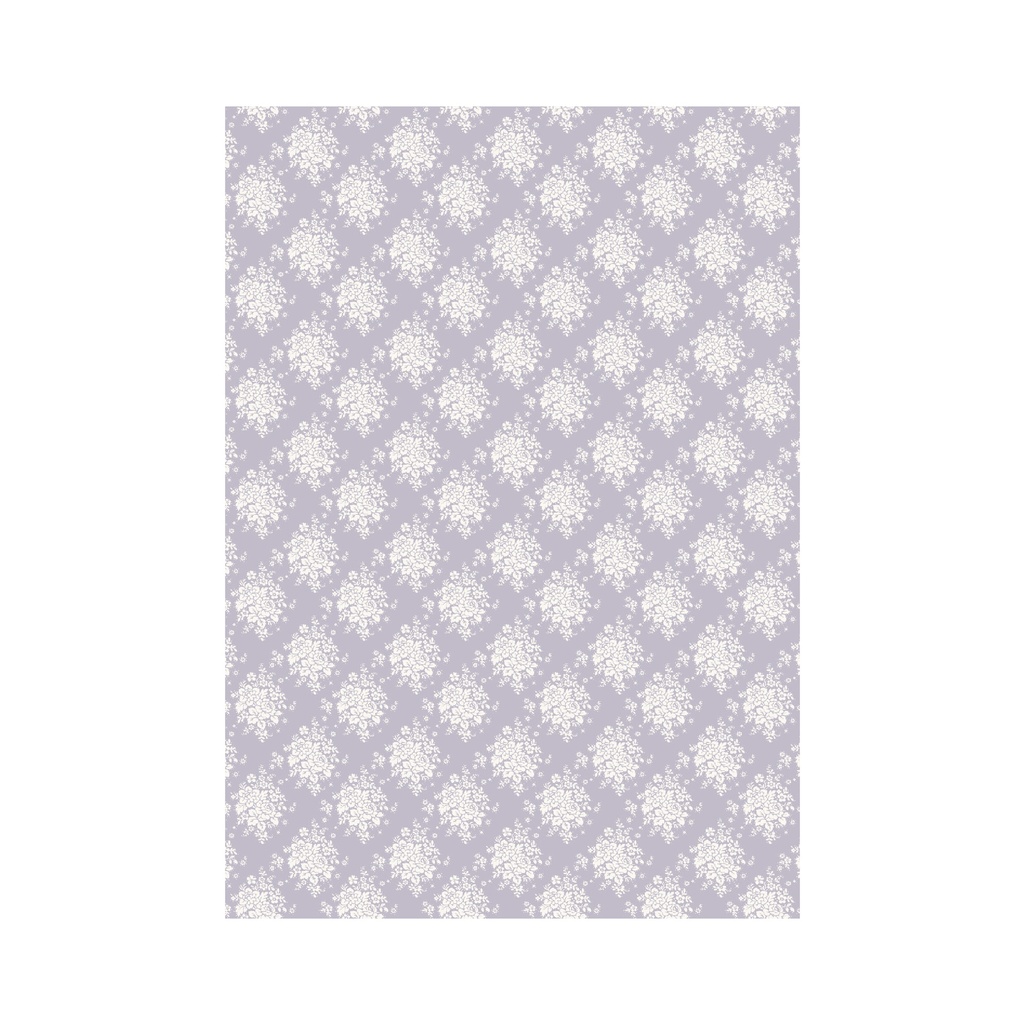 Набор декупажных карт Лавандовый туман, 5 листов, формат А4