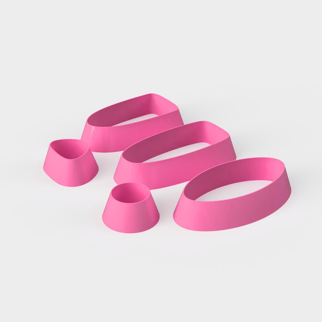 Каттеры (вырубка) для украшений "Морские камни"