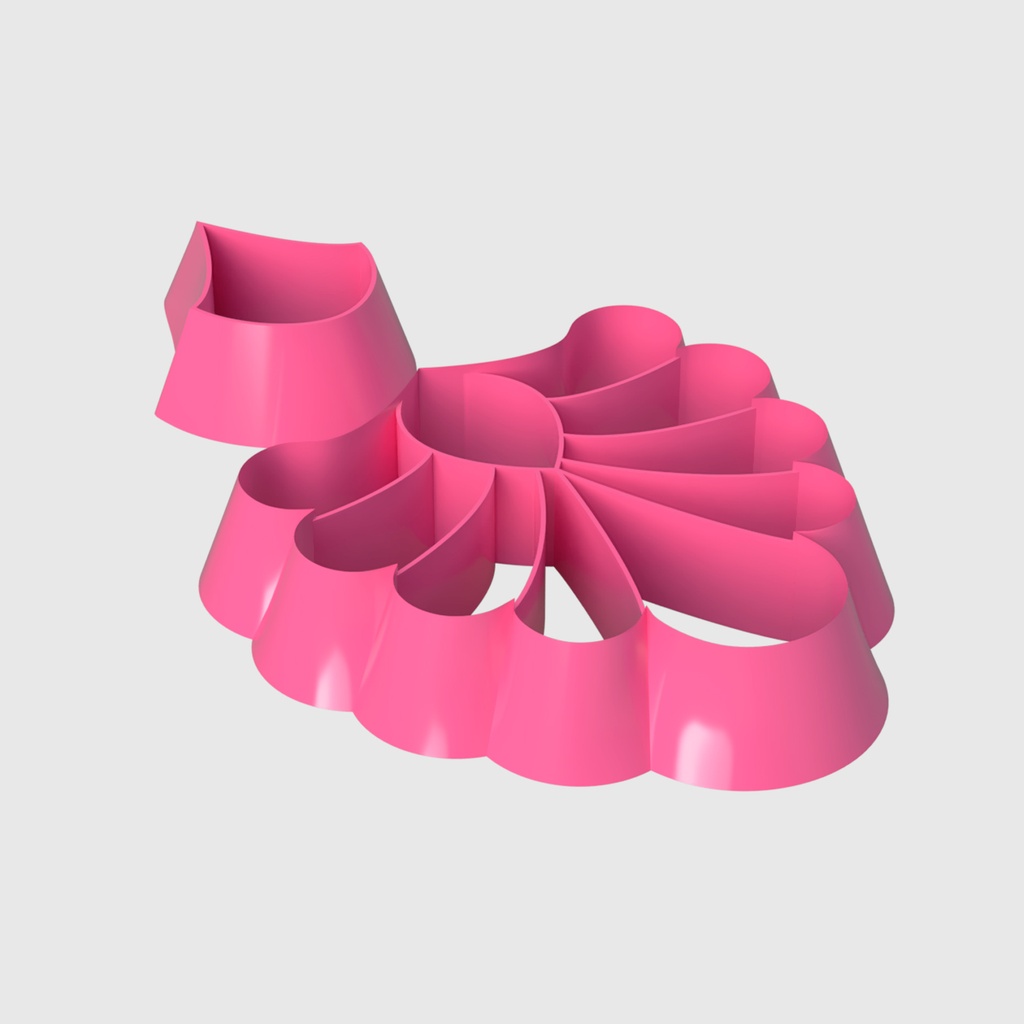 Каттеры (вырубка) для украшений "Морской гребень"