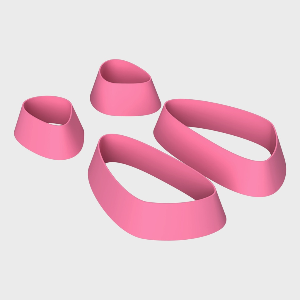 Каттеры (вырубка) для украшений "Камни"