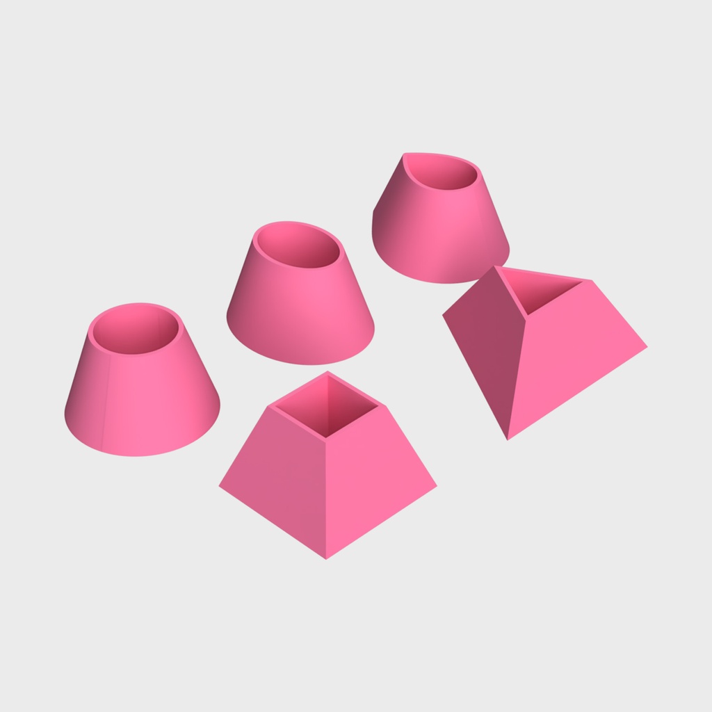 Мини-каттеры (вырубка) для украшений "Фигурки", 5 шт.