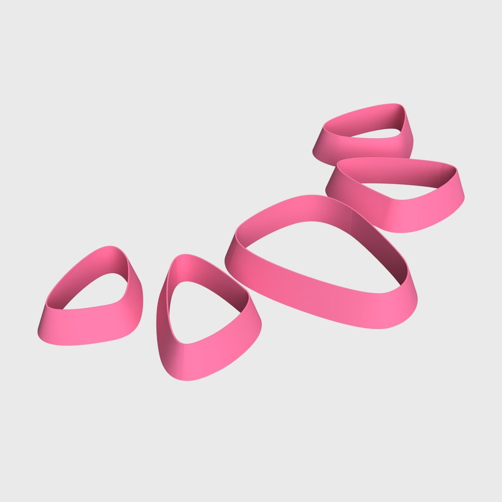 Каттеры (вырубка) для украшений "Колье", 5 шт.