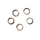 Соединительные кольца для бижутерии, золото 6 мм (40 шт.)